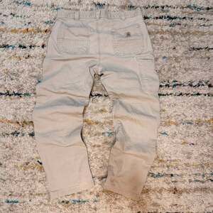 Vintage Cream Carhartt Carpenters Y2K Relaxed Fit Rugged Flex (36x32)